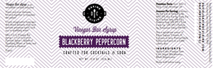 Blackberry Peppercorn Bar Syrup