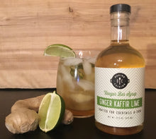 Load image into Gallery viewer, Ginger Kaffir Lime Bar Syrup