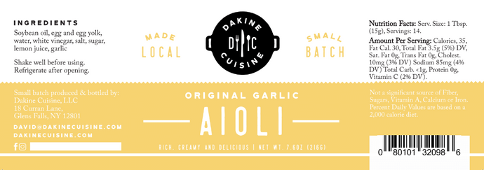 Original Garlic Aioli