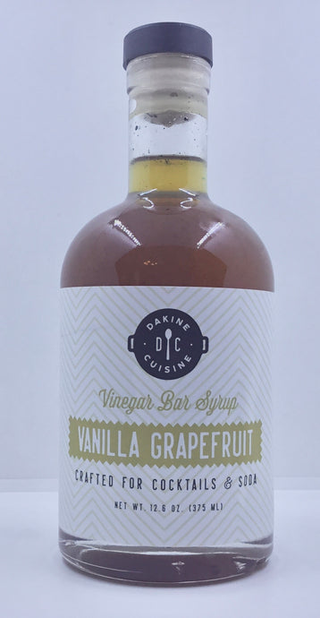 Vanilla Grapefruit Bar Syrup