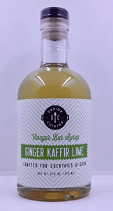 Ginger Kaffir Lime Bar Syrup